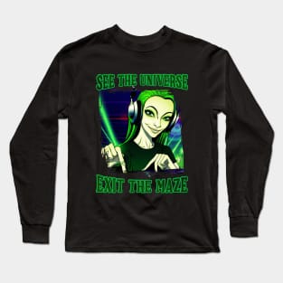 See The Universe Exit The Maze Long Sleeve T-Shirt